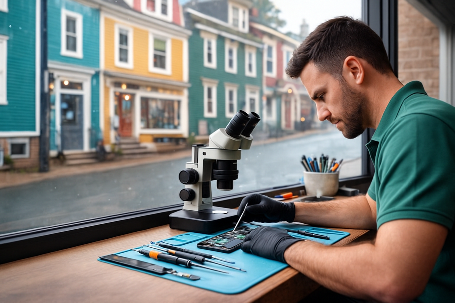 Sky view representing quality service