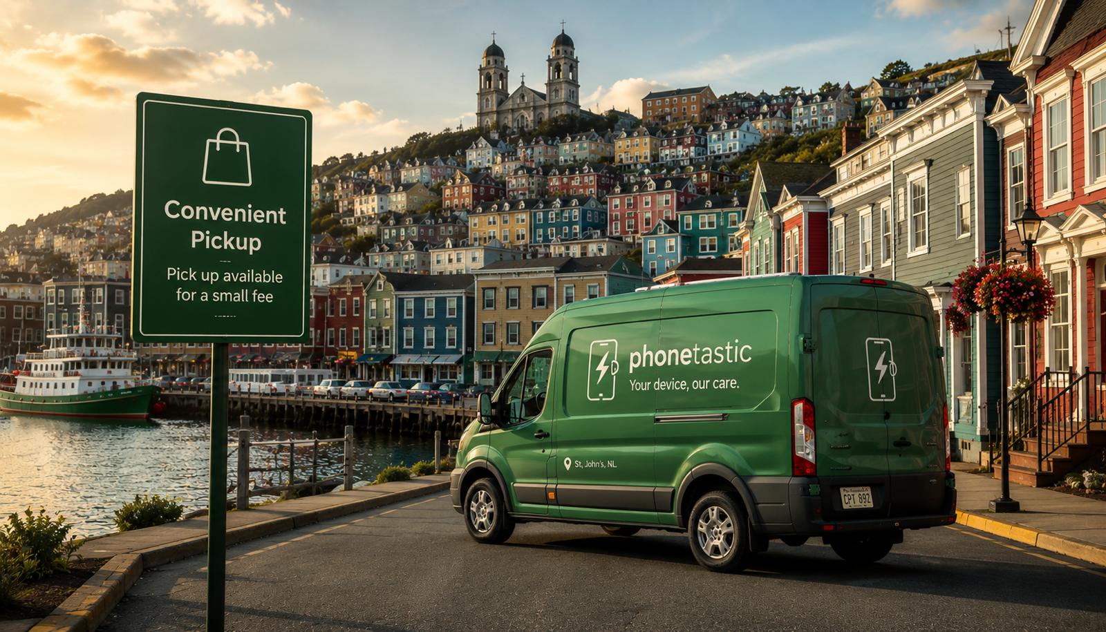 Curbside pickup service
